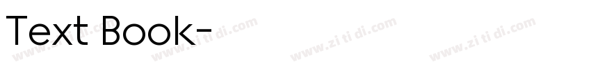Text Book字体转换